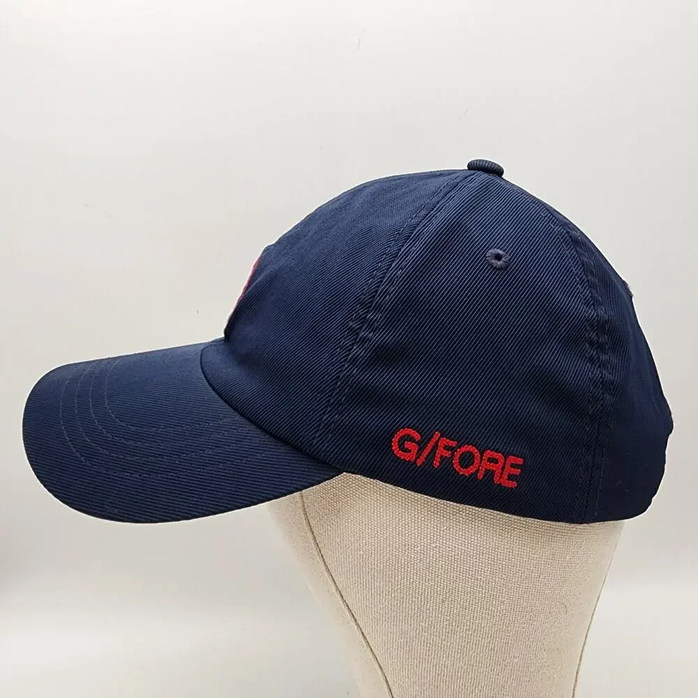G/Fore Circle G’s Golf Cap Hat Blue Snapback Twill One Size Barnsley Logo Gfore